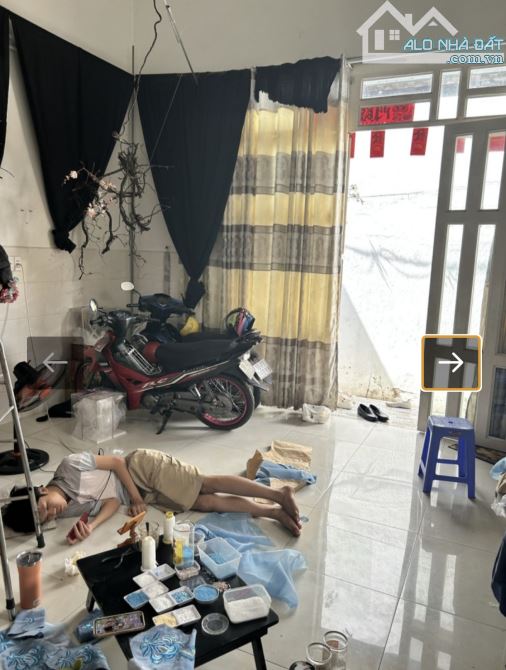 CẦU PHÚ XUÂN, Q7 - 56M2 - 2 TẦNG - NGANG 4,9M -3TỶ4 - 5