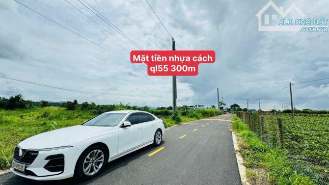 845m2 vườn cây ngay QL55 VIEW ÔM TRỌN CÁNH ĐỒNG LÚA🌾🌾 --- 🌈DT: 845m2; sẵn 80m thổ cư ✅ - 5