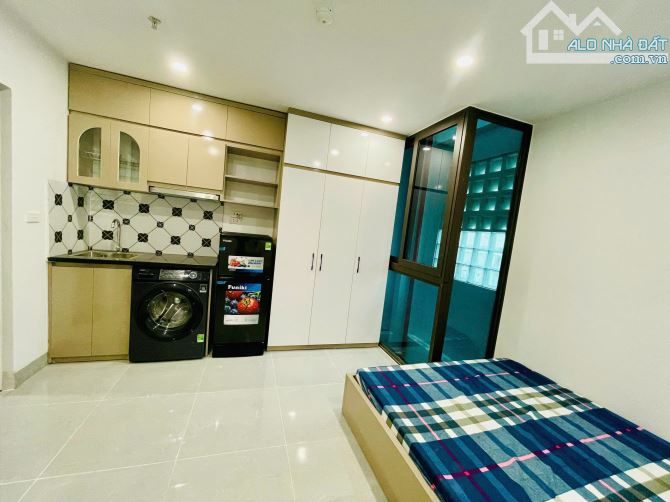 Cho Thuê CCMN 20 Nguyễn Hoàng Nam Từ Liêm 25m2 Studio Cửa Sổ Ban Công Thang Máy Giặt Riêng - 8