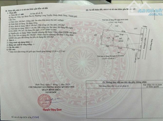 Nền mặt tiền rạch Hàng Bàng 343 m2 6,2 tỷ, thông Nguyễn Văn Cừ, BV Nhi Đồng, TP Cần Thơ - 8