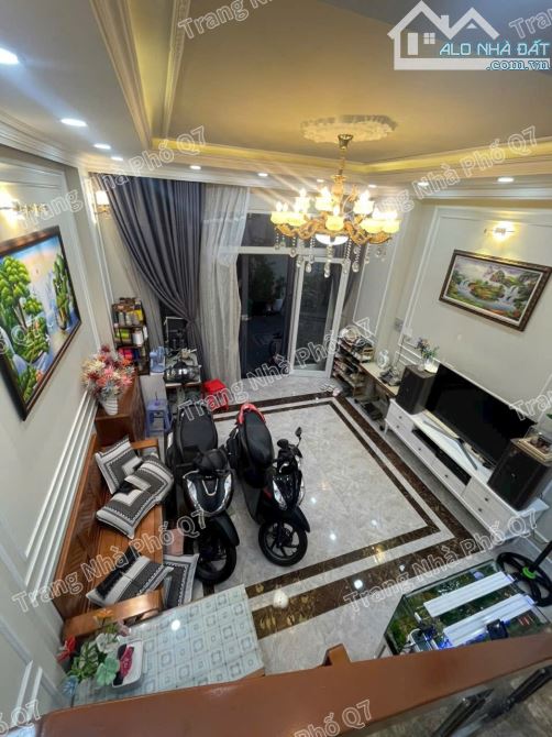 NHÀ 3 TẦNG ĐƯỜNG XE HƠI NGỦ - ĐƯỜNG SỐ P. TÂN QUY, QUẬN 7 - DT 5x13M - 3PN - CHỈ 9 TỶ 5 - 9