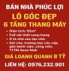 NHÀ PHÚC LỢI - 55M - 6 TẦNG - THANG MÁY - LÔ GÓC - Ô TÔ VÀO NHÀ - GIÁ 8,2 TỶ