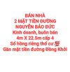 BÁN NHÀ TAM HIỆP, GÓC 2 MẶT TIỀN ĐƯỜNG NGUYỄN BẢO ĐỨC KINH DOANH, BUÔN BÁN, SỔ HỒNG THỔ CƯ