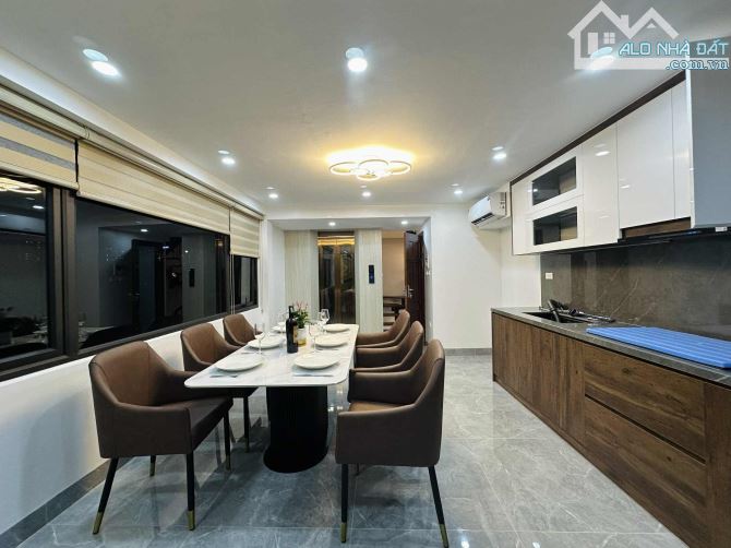 9,8 tỷ, 35m2, 7 tầng, Gốc Đề, Minh Khai, HBT nhà mới - lô góc - thang máy - full nội thất