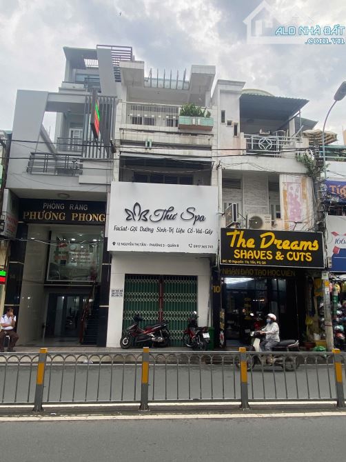 BÁN NHÀ 2 MẶT TIỀN – Nguyễn Thị Tần,Q.8 – 3,8x22m- 4 Tầng – Giá 17 tỷ