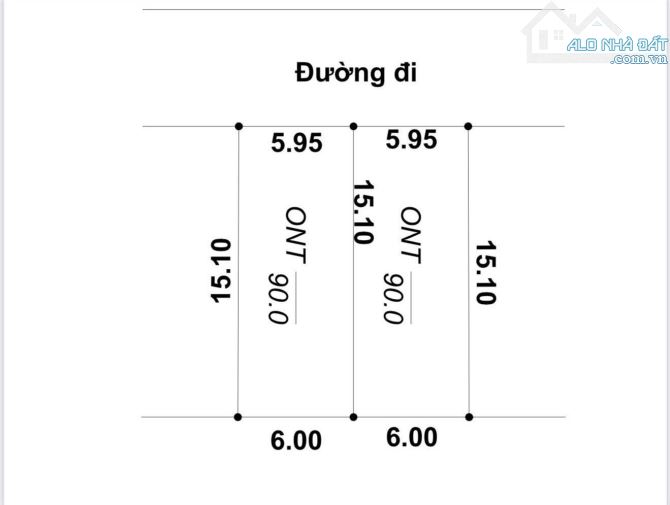 Cc gửi em bán  DT 90m full tc đường ô tô thông bám ql6