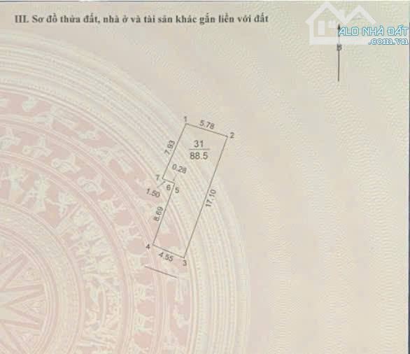 Bán đất Mai Lâm, 89m2, 4T, mt4.6m, 7.2 Tỷ, Đông Anh, ô tô, gần phố.