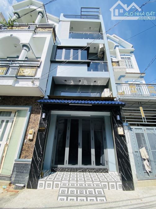 🏡🔥 SIÊU PHẨM HUỲNH TẤN PHÁT – NHÀ 4 TẦNG NGANG 4M – CHỈ 6.1 TỶ  🚘 Hẻm 6m ô tô đỗ cửa