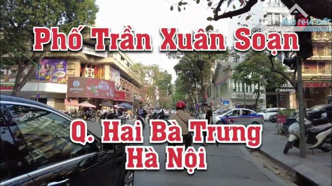 Cho Thuê Nhà Phố Trần Xuân Soạn Phố Huế 500 m2 Xây 3 Tầng Mặt Tiền 11M