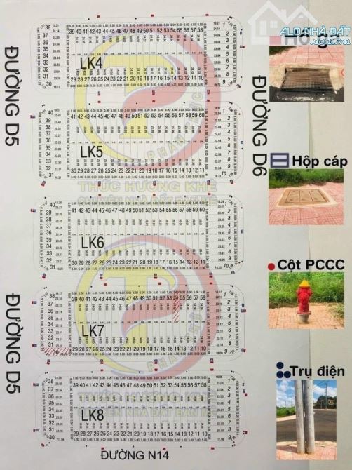 Đất đấu giá Tân Phong, Dt:5x24m (thổ cư 100%) hướng: Bắc- giá:2.89tỷ