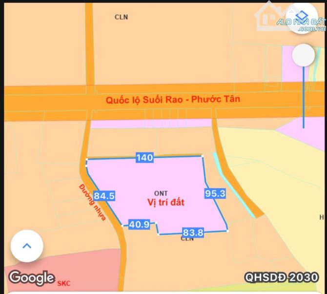 Cần bán lô đất đẹp 11.612m2 đất ở, sẵn 300m2 thổ cư, mặt tiền đến 92m, gần vòng xoay lớn