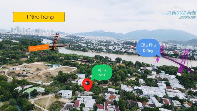 Bán nhà cấp 4 Vĩnh Ngọc- Phường Tây Nha Trang - sổ hồng gần cầu Phú Kiểng sắp xây mới