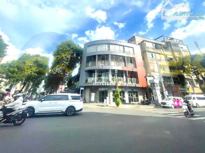 Hàng hiếm - góc 2 MT Tôn Thất Tùng, Quận 1 (8 x 12)m 4 tầng HĐ thuê 130 triệu - giá 48 TỶ