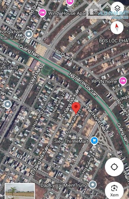 BÁN LÔ NAM HOÀ XUÂN, HÓI KIỂNG 22, GẦN ĐƯỜNG QUẢNG NAM 110m2 ĐƯỜNG 7m5