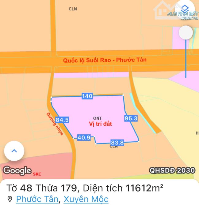 LÔ ĐẤT GIÁ RẺ CỰC ĐẸP MẶT TIỀN ĐƯỜNG NHỰA, SÁT QUỐC LỘ, LIỀN KỀ CAO TỐC, SẴN THỔ CƯ