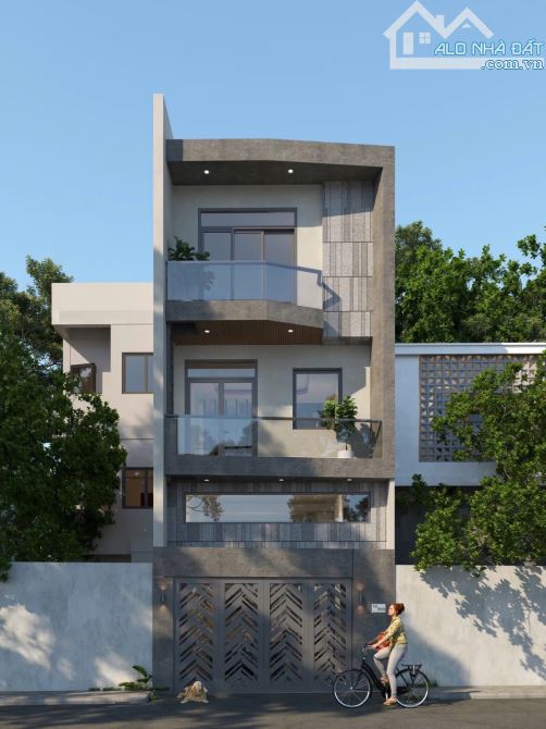 Nhà 4 tầng mới xây quận 2 , 100m2 , hxh 6m , garaoto, chỉ 9.8tỷ tl
