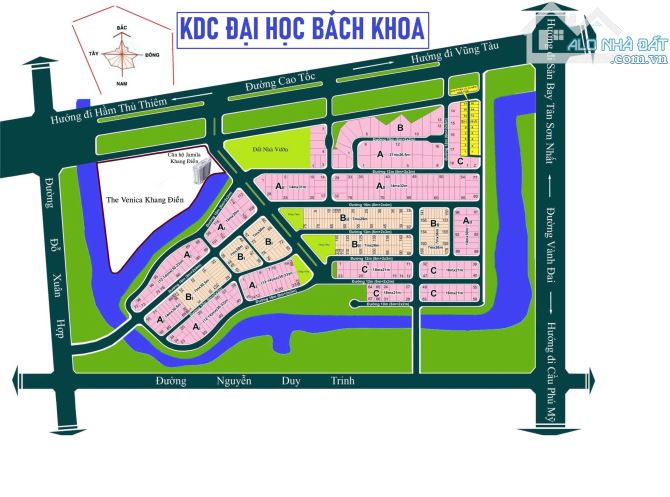 Bán Đất dự án ĐH Bách Khoa phường Phú Hữu quận 9 Đỗ Xuân Hợp giá cần bán nhanh Sổ đỏ - 9
