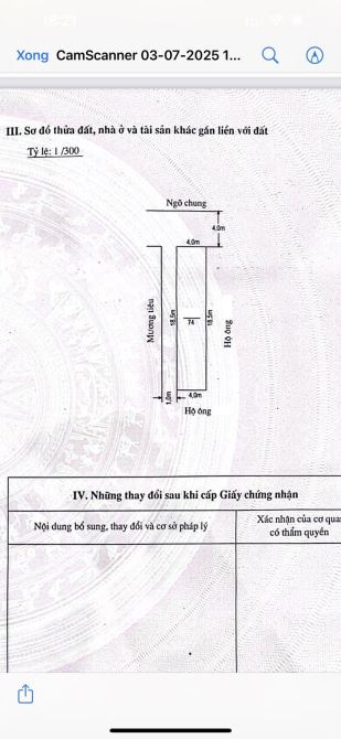 Chỉ vỏn vẹn 2 tỷ tí ti sở hữu lô đất 2 mặt thoáng ngay trung tâm phường An Dương - 1