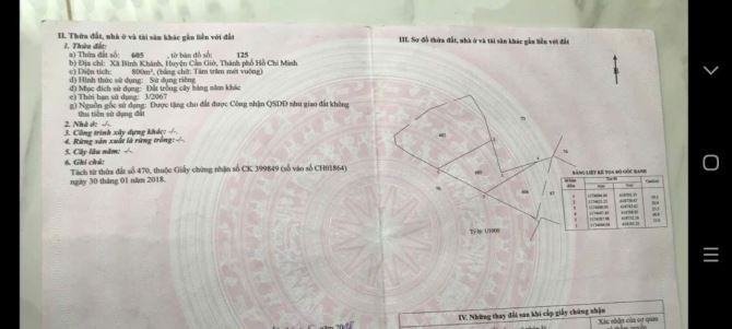 DT 782m mặt tiền đường bê tông. Đất cây lâu năm. Cách đường bà xán 100. - 1