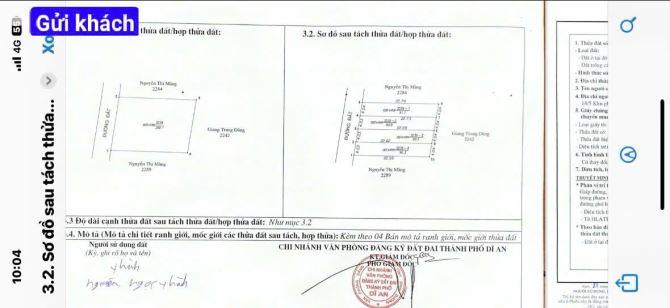 Bán đất 4x23m, hẻm ĐT.743B p. Tân Đông Hiệp gần Ngã Tư Bình Thung - 1