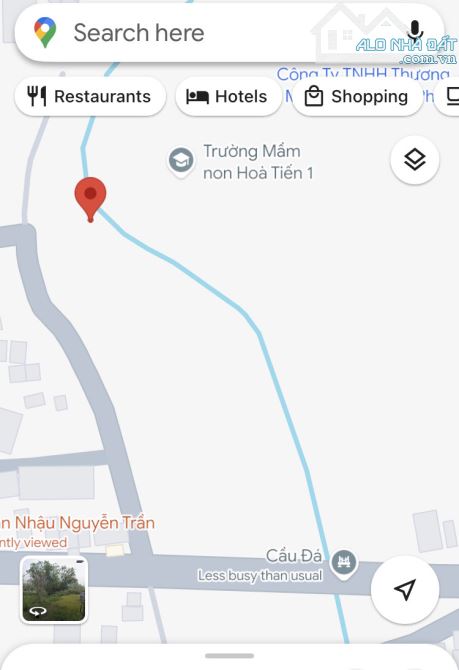 Đất hẻm cho thuê trung tâm Hoà Tiến - 1