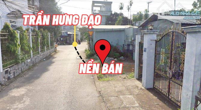 ❌️NỀN MẶT TIỀN ĐƯỜNG HÀNG XOÀI CÁCH TRẦN HƯNG ĐẠO CHỈ 10M - 1