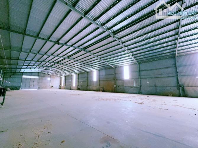 XT474 Cho Thuê Nhà Xưởng khuôn viên sân bãi rộng 6000m2 Gần Trạm thu phí Thiện Tân - 1