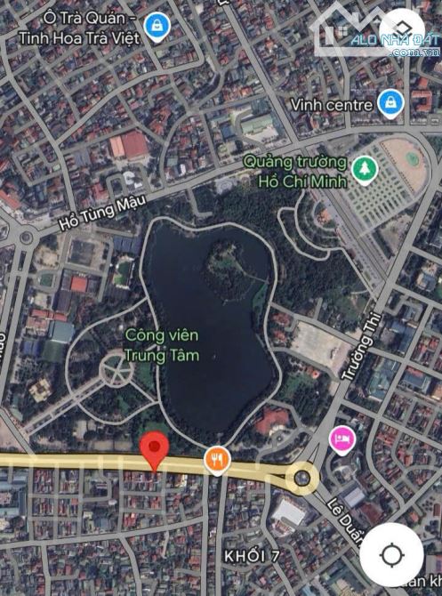 Bán nhà 5 tầng gần 112m2 mặt đường Trần Phú, TP Vinh - 1