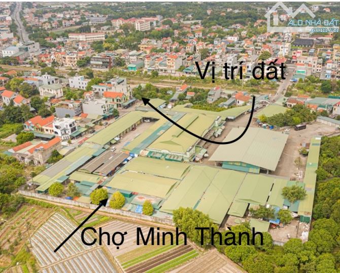 Bán lô đất ngay cổng chợ Mình Thành - Quảng Yên - 1