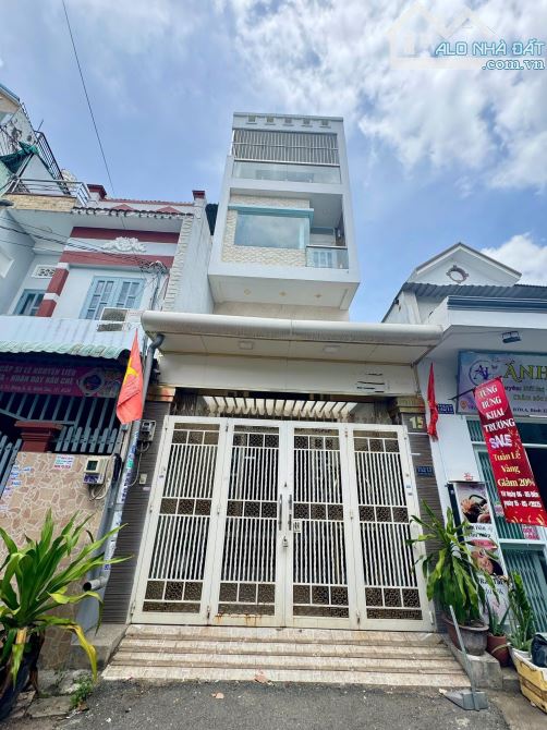 Nhà Hẻm 6M DT 50M2 (4m x 12.5m) Hương Lộ 2 - 3 Tầng Giá 5T48 - 1