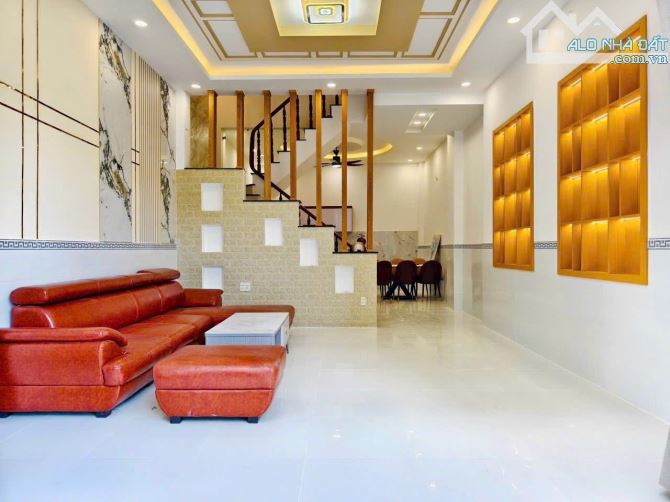 Nhà 3 tầng FULL NỘI THẤT đường THẠNH XUÂN 21, phường TX Q12 DT 51,4m (4,8x11) hẻm 7m💰5,5T - 1