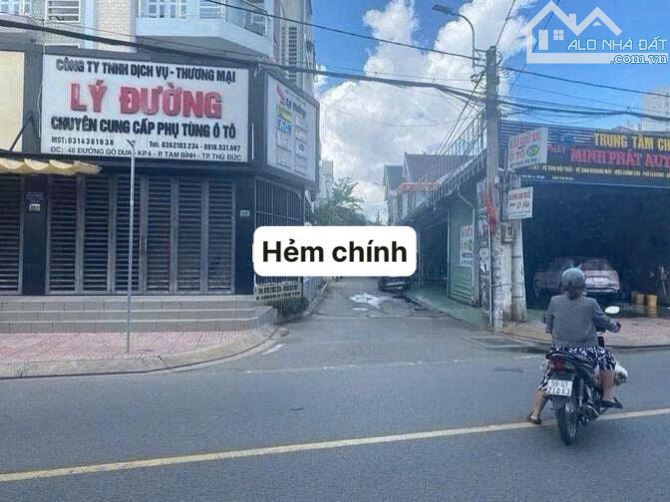 Bán 54m Đất 2 Mặt Tiền hẻm rộng 5,5m đường Gò Dưa gần ngã tư bình phước - 1