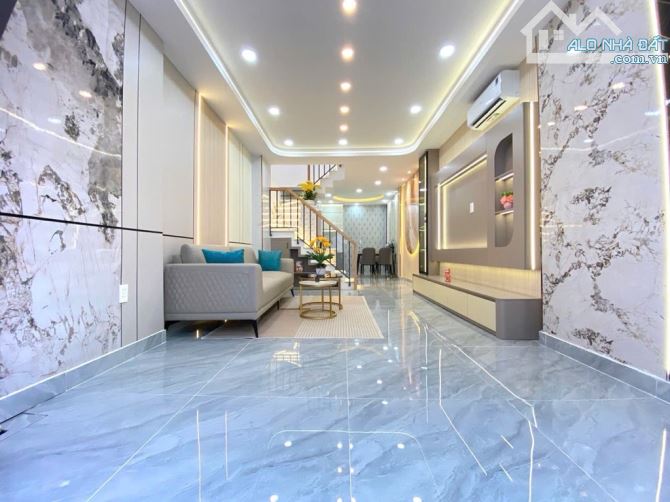 Chủ gấp-bán nhà đẹp full nội thất- DTSD 72m2- gần mặt tiền Phạm văn Chiêu Gò vấp - 1