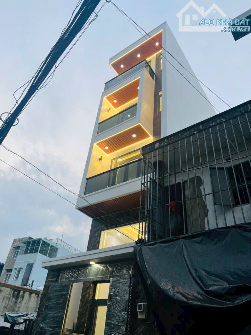 Nhà đẹp đang xây sắp hoàn thiện Hương Lộ 2 Bình Tân - 1