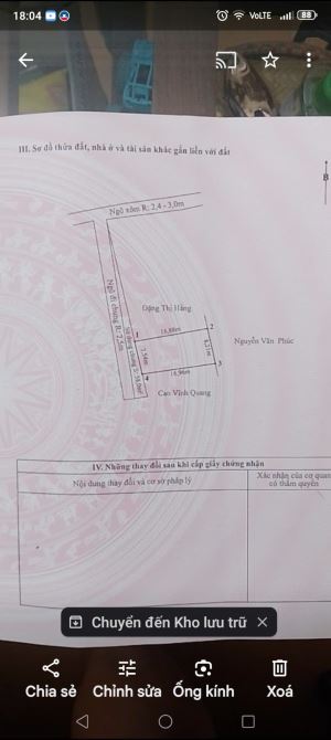 🔥 BÁN LÔ ĐẤT ĐẸP – 132m² – DƯƠNG QUAN (NAY LÀ PHƯỜNG THỦY NGUYÊN) 🔥 - 1