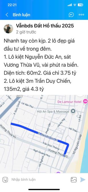 🌟 BÁN ĐẤT LÔ GÓC VỊ TRÍ ĐẸP – TÂN TRÀ, NGŨ HÀNH SƠN, ĐÀ NẴNG 🌟 - 2