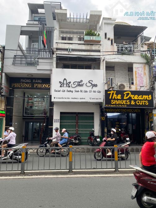 BÁN NHÀ 2 MẶT TIỀN – Nguyễn Thị Tần,Q.8 – 3,8x22m- 4 Tầng – Giá 17 tỷ - 2