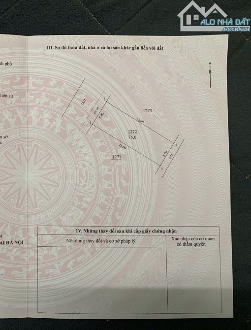 Bán 75m Đấu Giá Đồng Sậy, TT Phùng, Đan Phượng, Phân Lô vỉa hè gần Vin Đan Phượng - 2