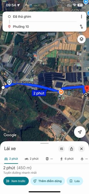 Chỉ 4tr1/m2 có ngay 500m2 Ngang 35m đất tại P10 Tp Đà Lạt - 2