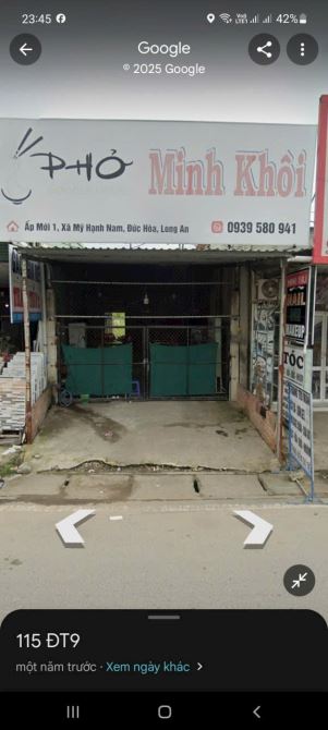Cần bán gâp đât mặt tien nhua mỹ hạnh 5x31, nơ hâu 8.5m thổ cư - 2