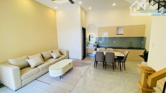 Nhà 2 tầng xây mới 3p ngủ, kiệt ô tô đầu đường Hoàng Quốc Việt. - 2