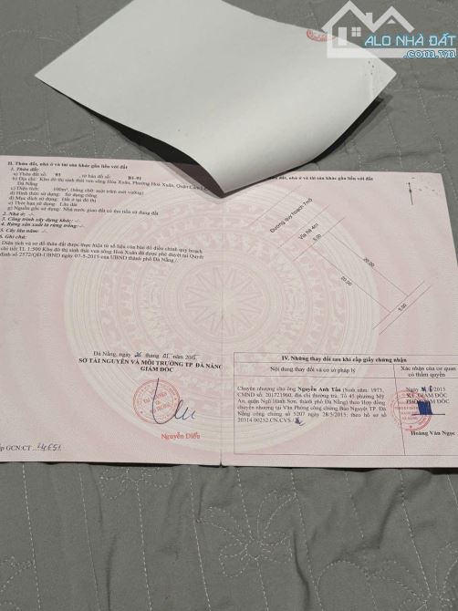 Bán góc 2mt đường Phạm Xuân Ẩn và Thanh Lương 24 ( đối diện Công Viên ) - Hoà Xuân . - 2