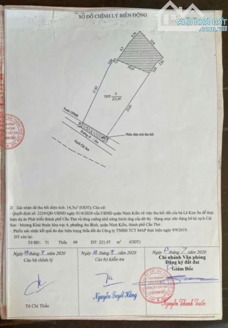 Bán nhà Mặt tiền Rạch Cái Sơn, P. An Bình, Q. Ninh Kiều, TP Cần Thơ - 2