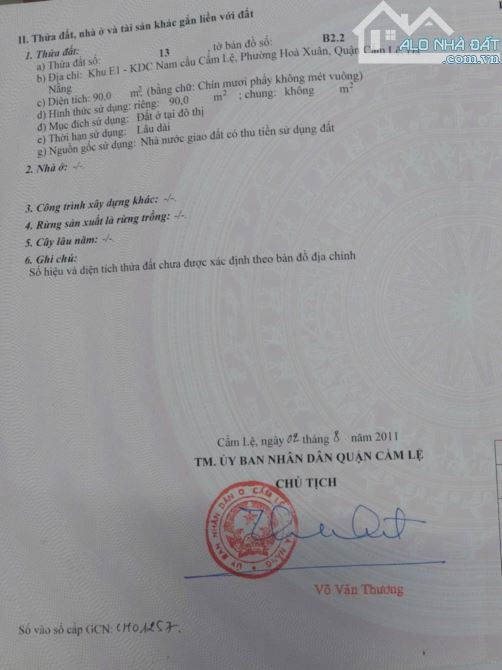 Bán đất 26 NGUYỄN LÝ - Hòa Xuân, Chỉ 5 phút ra cầu Nguyễn Tri Phương - 2
