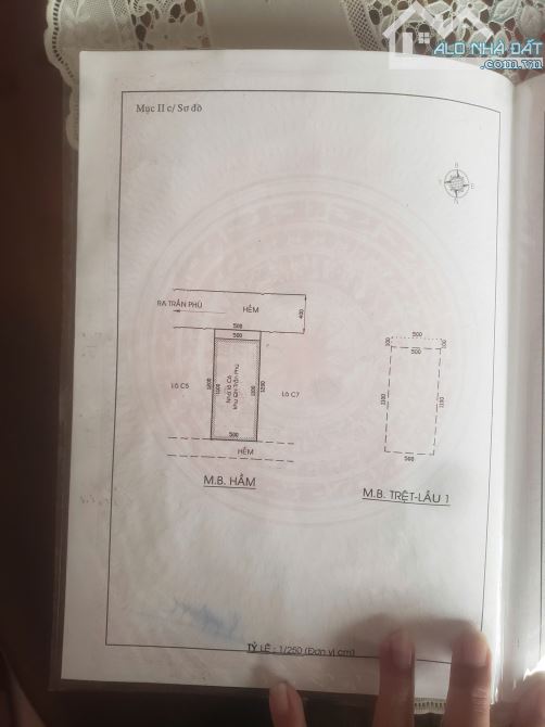 Nhà Phố Trần Phú 60m2 - 7,8 Tỷ - 1 Hầm - 1 Trệt - 1 Lầu - 2