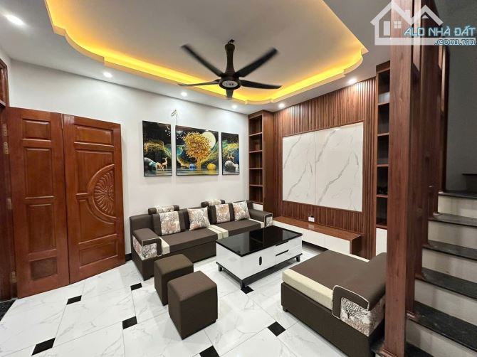 Bá,n Nhà Vân Canh Hoài Đức, 30m2*5Tầng, Nở Hậu, Full đồ, Ngõ Thông, Chỉ 30m ra Ôtô tránh. - 2