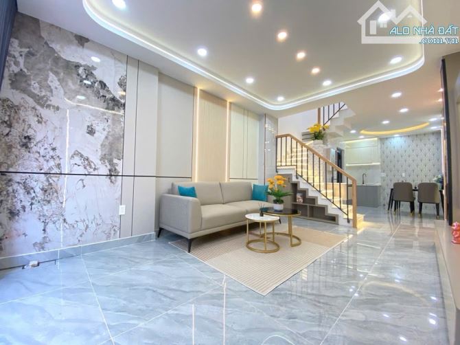 Chủ gấp-bán nhà đẹp full nội thất- DTSD 72m2- gần mặt tiền Phạm văn Chiêu Gò vấp - 2