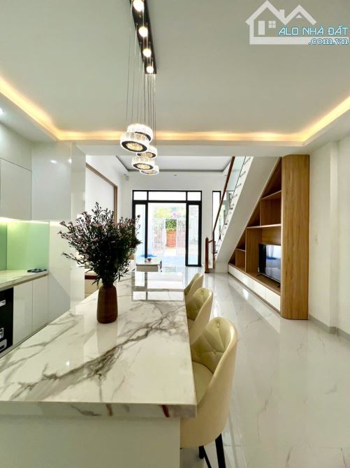💥Nhà Mê Lệch Tầng,Mới,5*19m (nở hậu 8m),hẻm Đinh Tiên Hoàng,Đường Thăng Long thông Xuống - 2