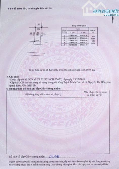 Bán gấp đất dịch vụ Phú Vinh, DT 45m2, mt4.31m, giá chỉ 169tr/m2 - 3