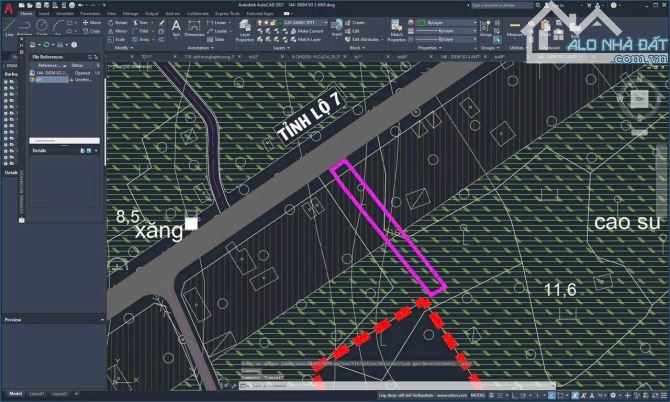 Bán đất mặt tiền đường Tỉnh Lộ 7 xã An Nhơn Tây Củ Chi DT 10x100 có 90m2 thổ cư - 3